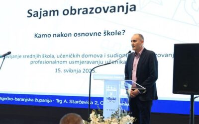 VIDEO: Osmaši posjetili Sajam obrazovanja u Osijeku