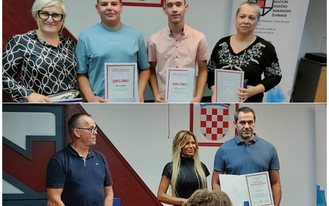 Naši učitelji dobitnici najviših priznanja tehničke kulture