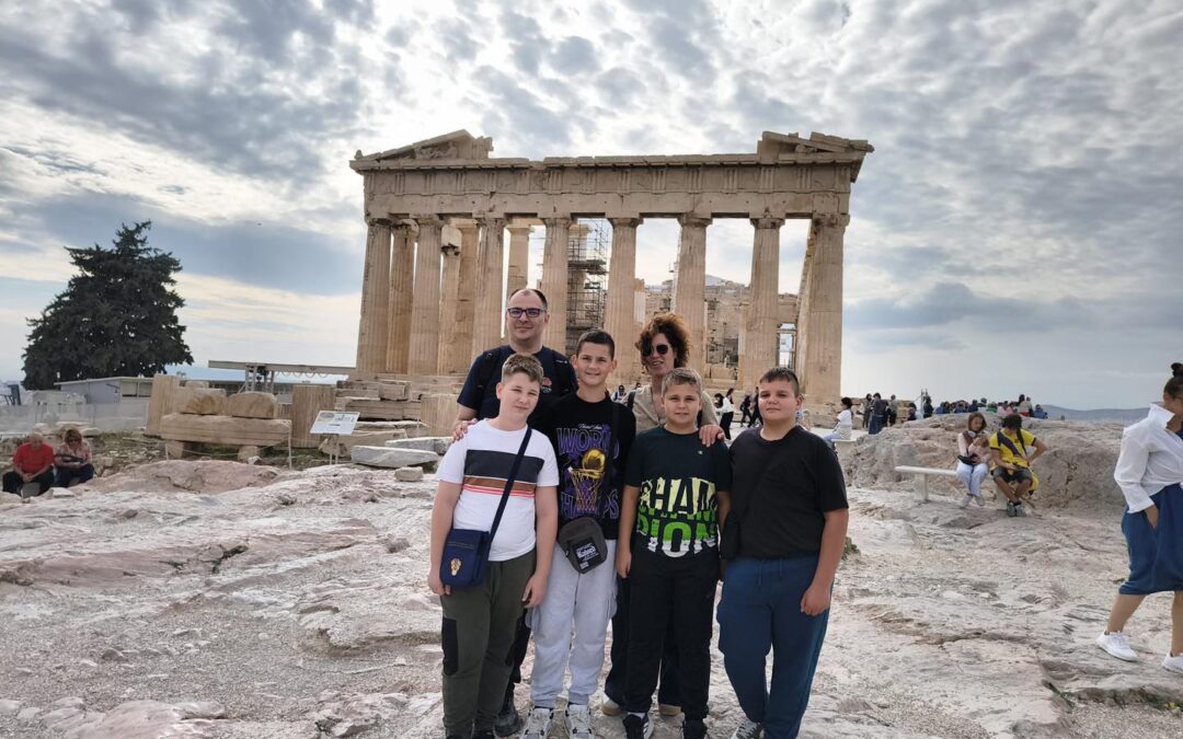 Erasmus+ iskustvo učenika OŠ Drenje: Tragovima antike u Ateni