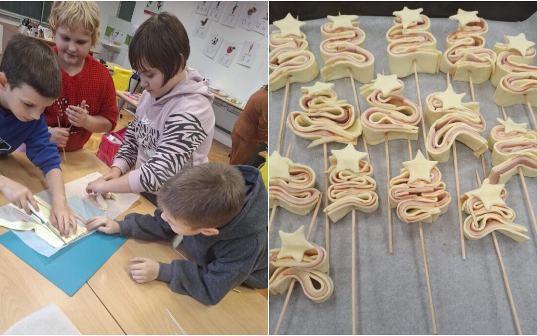 Adventski slani borići iz školske kuhinje