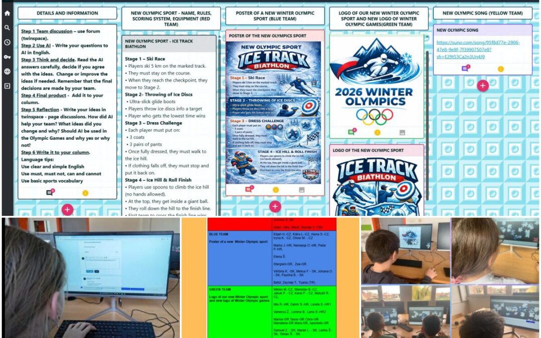 Učenici u međunarodnim timovima osmislili novi zimski olimpijski sport