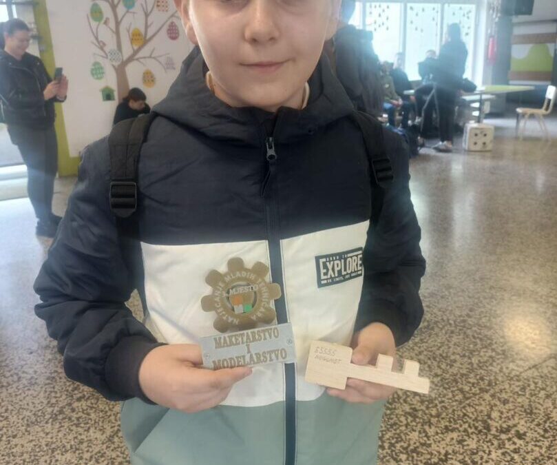 Vedran Penava treći na Županijskom natjecanju mladih tehničara