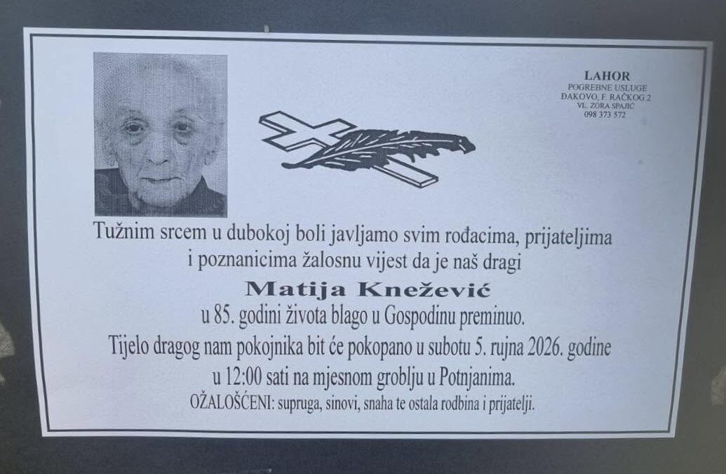 In memoriam: Matija Knežević